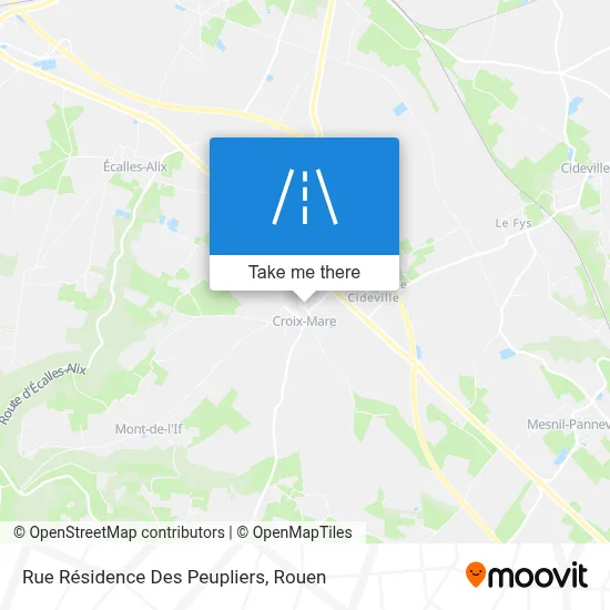 Rue Résidence Des Peupliers map