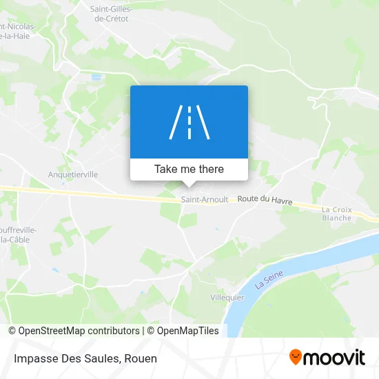 Impasse Des Saules map