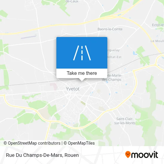 Rue Du Champs-De-Mars map