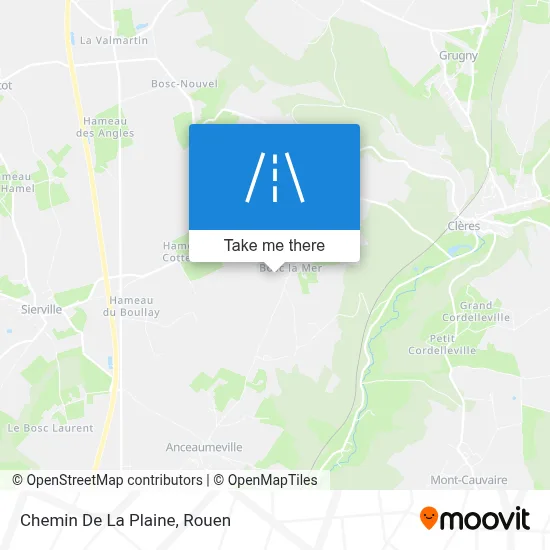 Chemin De La Plaine map