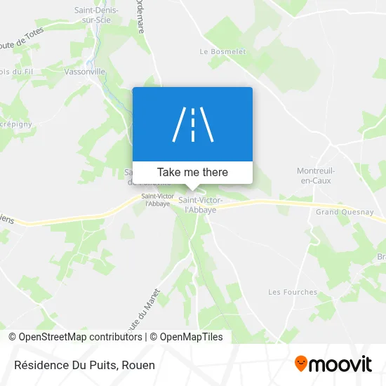 Mapa Résidence Du Puits