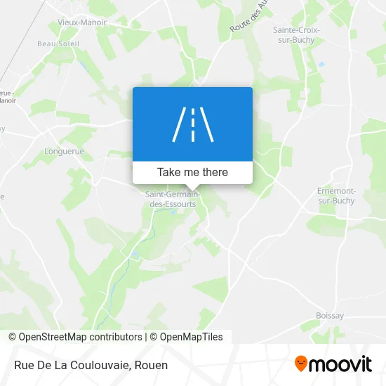 Rue De La Coulouvaie map