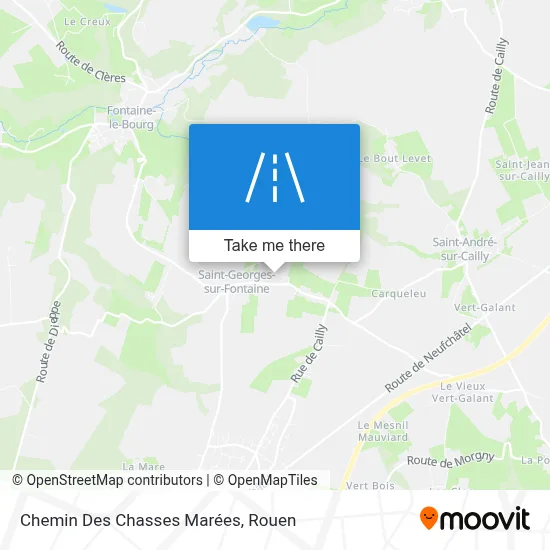 Chemin Des Chasses Marées map