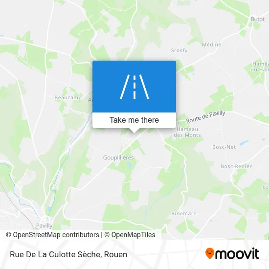 Rue De La Culotte Sèche map