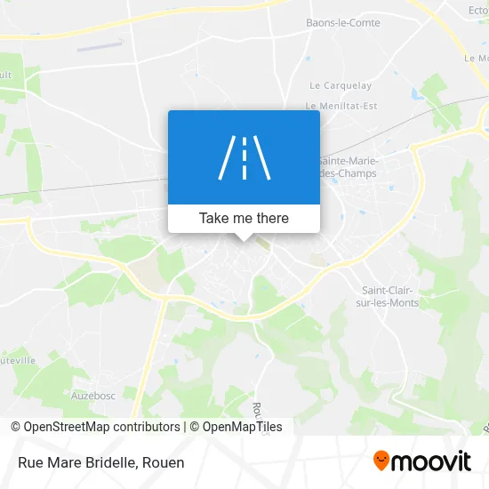 Rue Mare Bridelle map