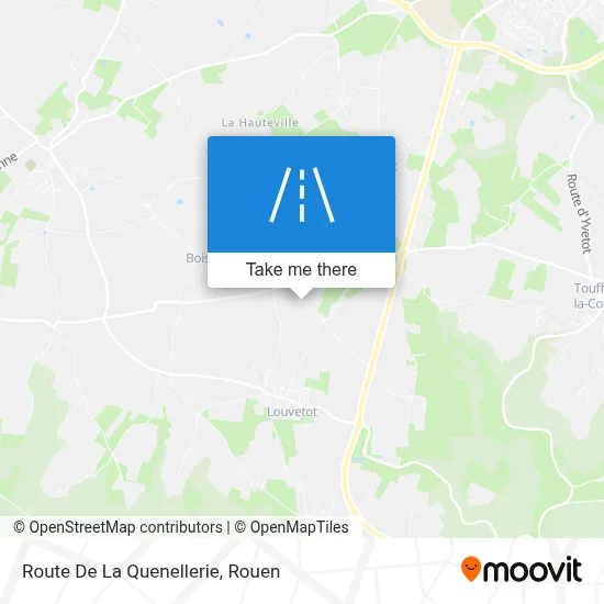 Route De La Quenellerie map