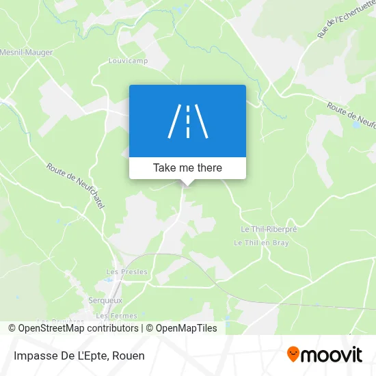 Impasse De L'Epte map