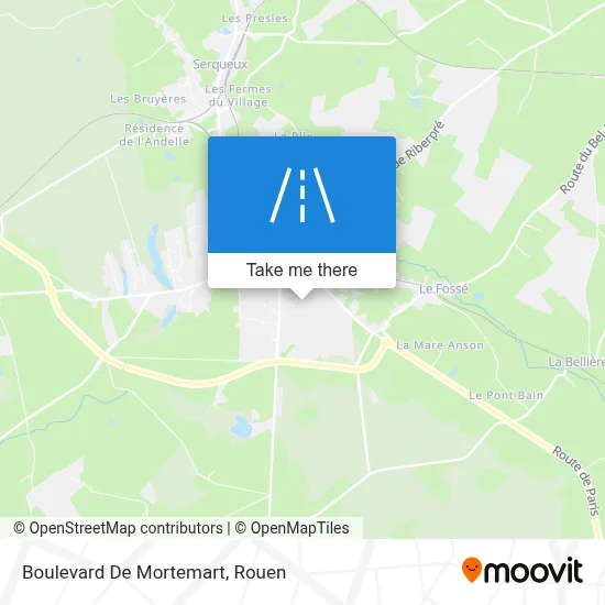 Boulevard De Mortemart map