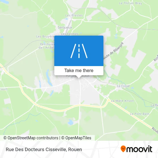 Rue Des Docteurs Cisseville map