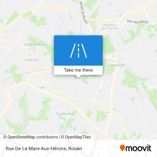 Rue De La Mare-Aux-Hérons map