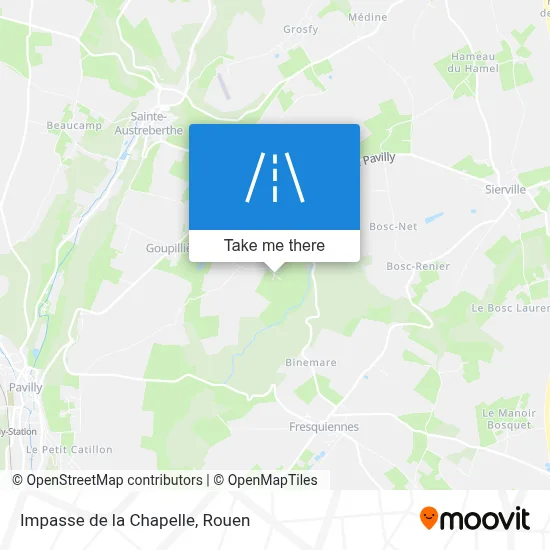 Impasse De La Chapelle map