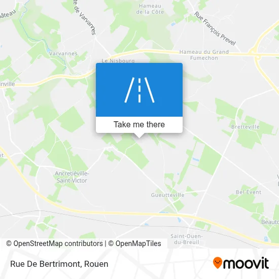 Rue De Bertrimont map