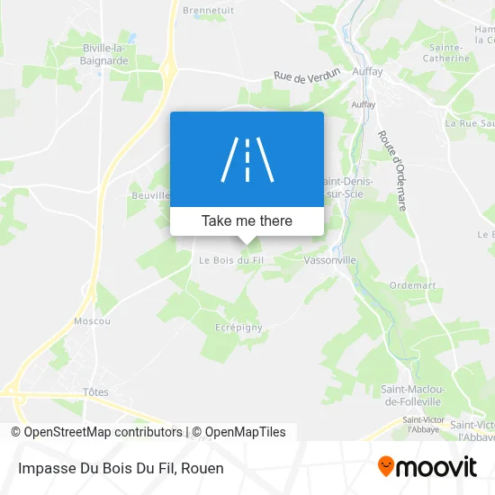 Impasse Du Bois Du Fil map
