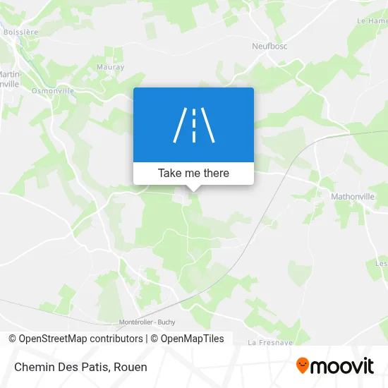 Chemin Des Patis map