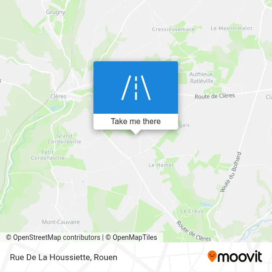 Rue De La Houssiette map