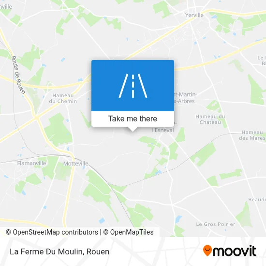 La Ferme Du Moulin map