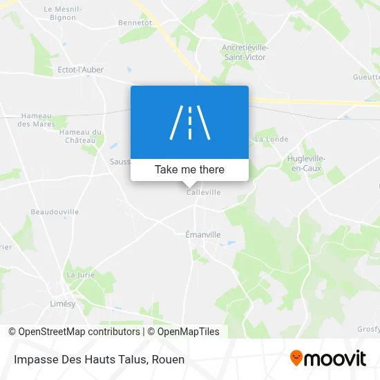 Impasse Des Hauts Talus map