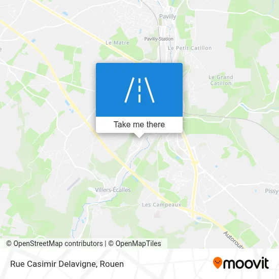 Rue Casimir Delavigne map