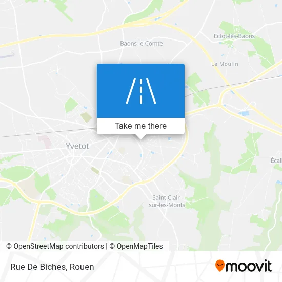 Rue De Biches map