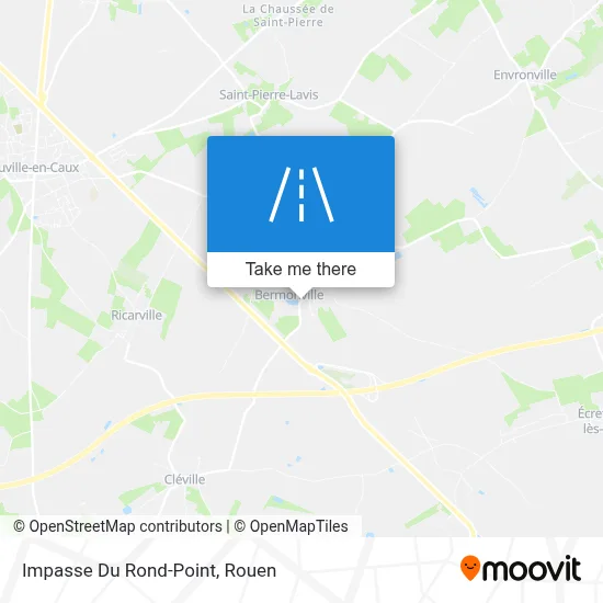 Mapa Impasse Du Rond-Point