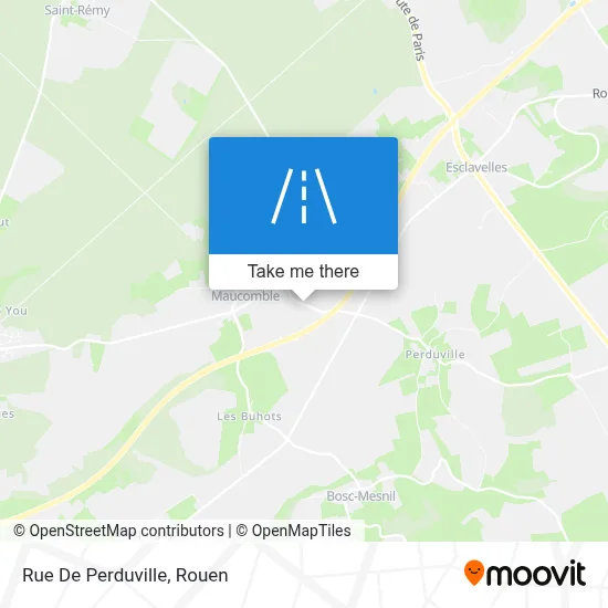 Rue De Perduville map