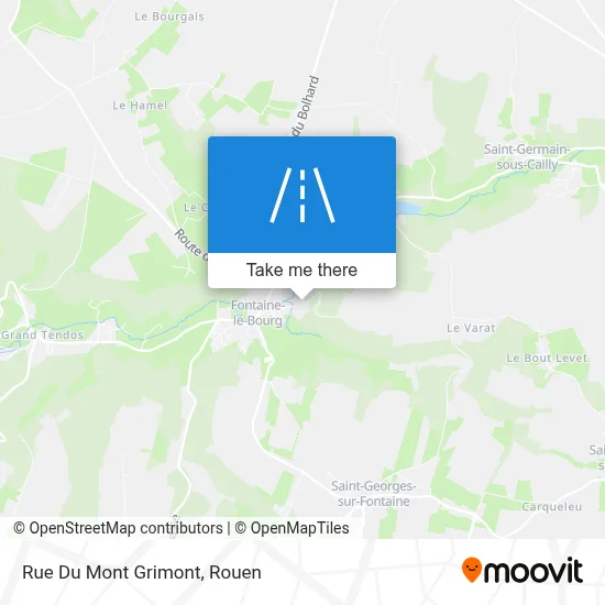 Rue Du Mont Grimont map