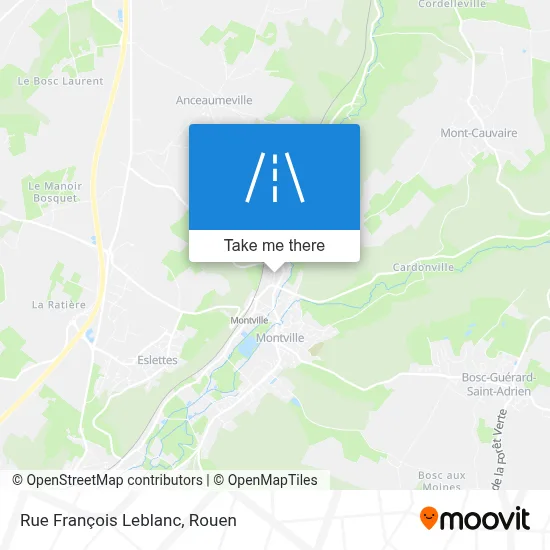 Rue François Leblanc map