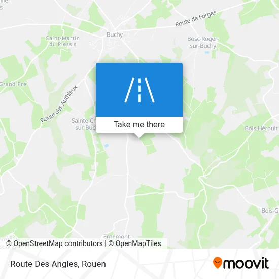 Route Des Angles map