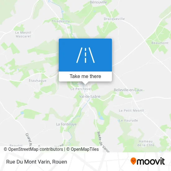 Rue Du Mont Varin map