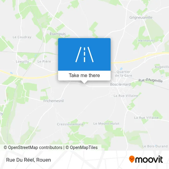 Mapa Rue Du Réel