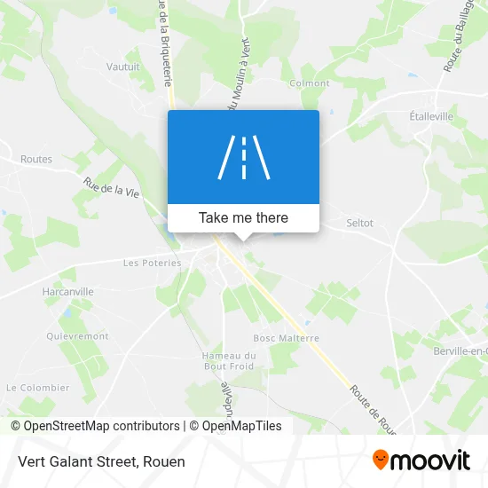 Rue Du Vert Galant map