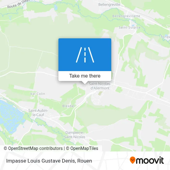 Impasse Louis Gustave Denis map