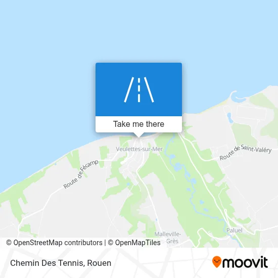 Chemin Des Tennis map