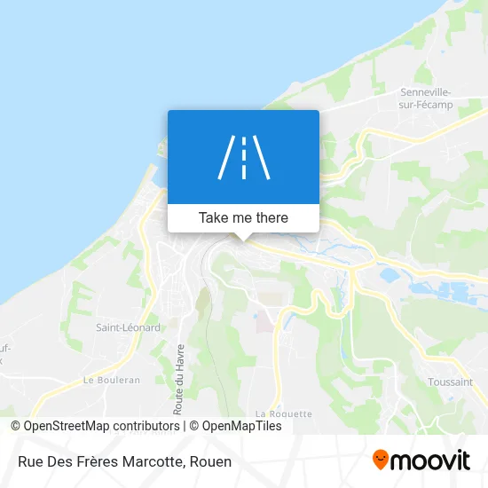Rue Des Frères Marcotte map