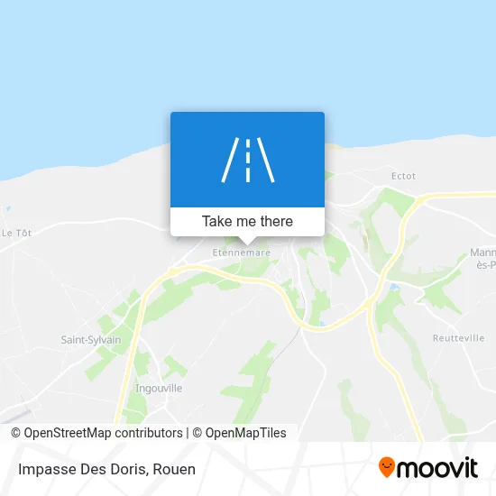 Impasse Des Doris map