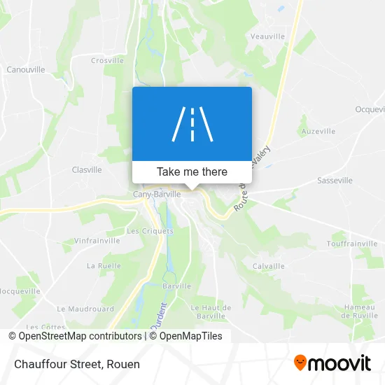 Rue Du Chauffour map