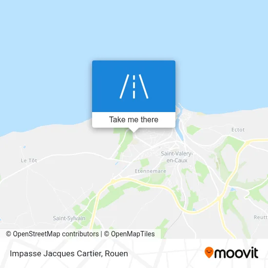 Impasse Jacques Cartier map