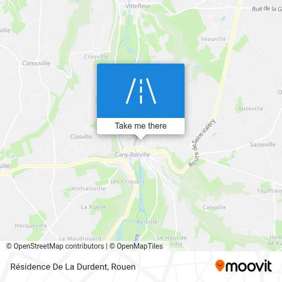 Résidence De La Durdent map