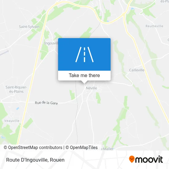 Route D'Ingouville map