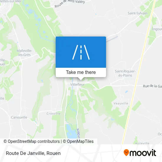 Route De Janville map