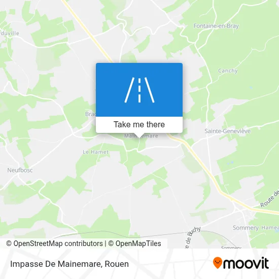 Impasse De Mainemare map