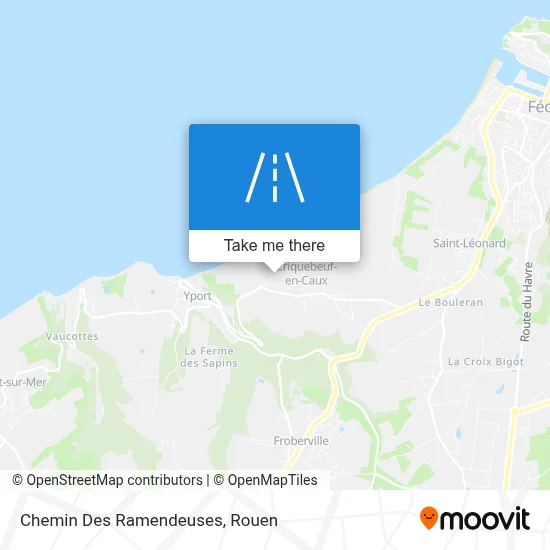 Chemin Des Ramendeuses map