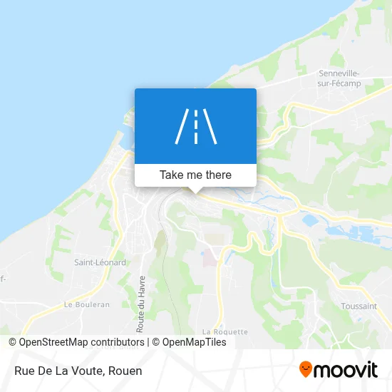 Rue De La Voute map
