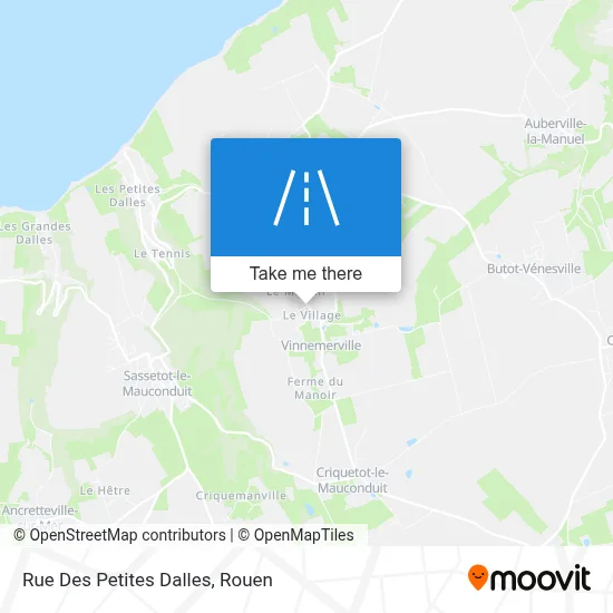 Rue Des Petites Dalles map