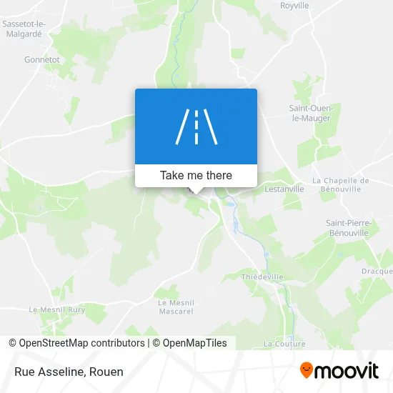 Rue Asseline map