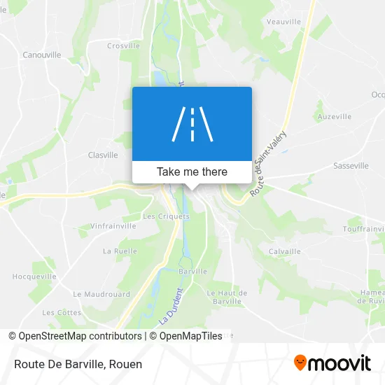 Route De Barville map