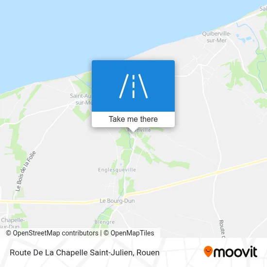 Route De La Chapelle Saint-Julien map