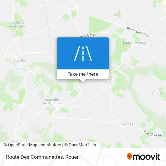 Route Des Communettes map
