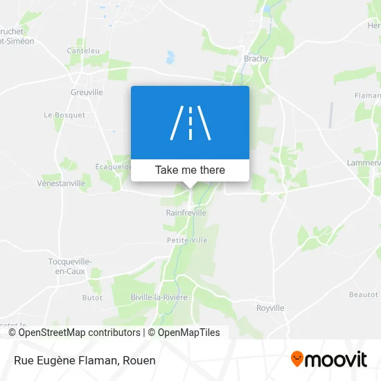 Rue Eugène Flaman map