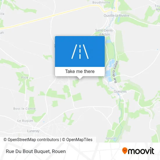 Mapa Rue Du Bout Buquet